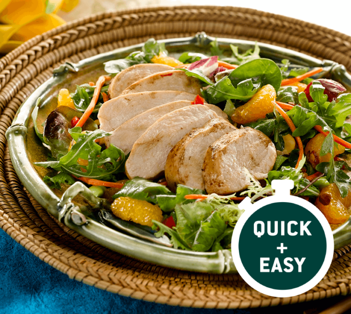 Ensalada de Pollo Asiática