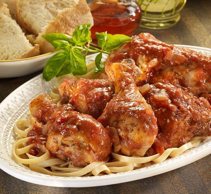 Baked Chicken Cacciatore