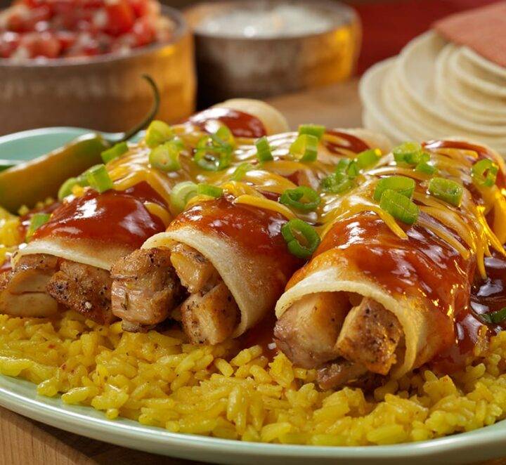 Enchiladas de Pollo