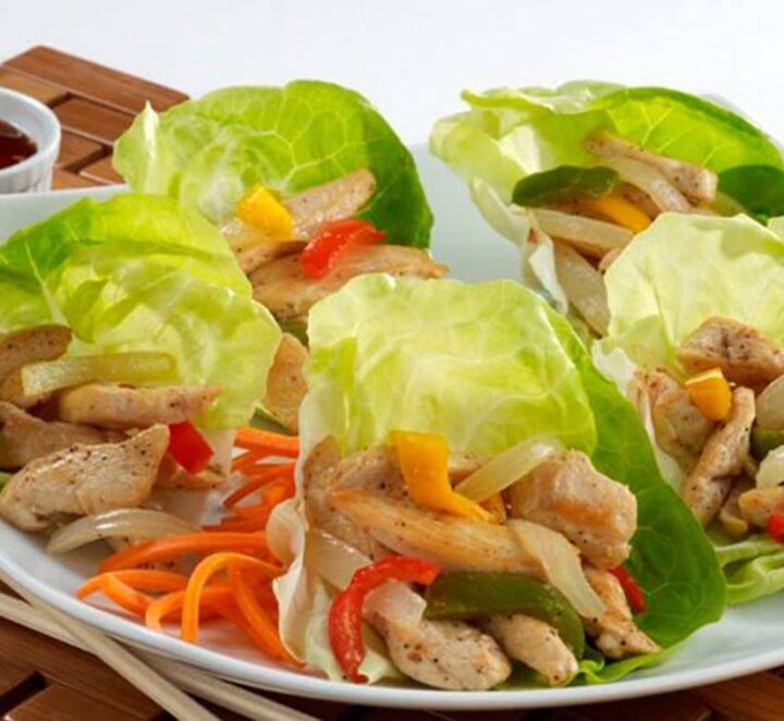 Chicken Lettuce Wraps