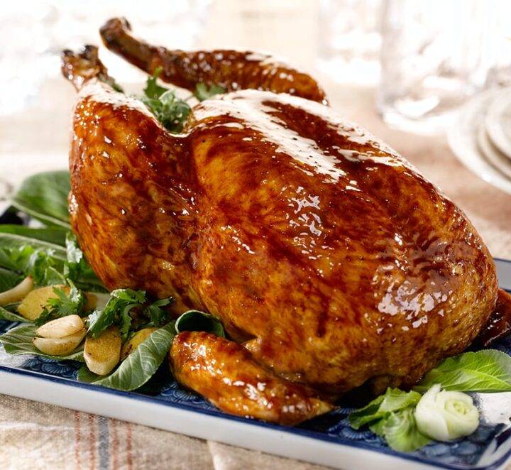 Hoisin Glazed Roast Chicken