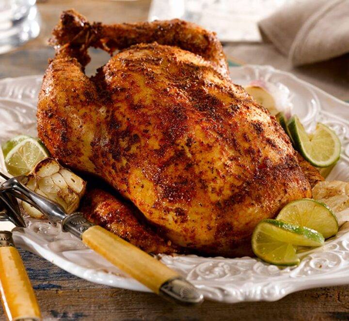 Pollo Asado con Ajo y Lima