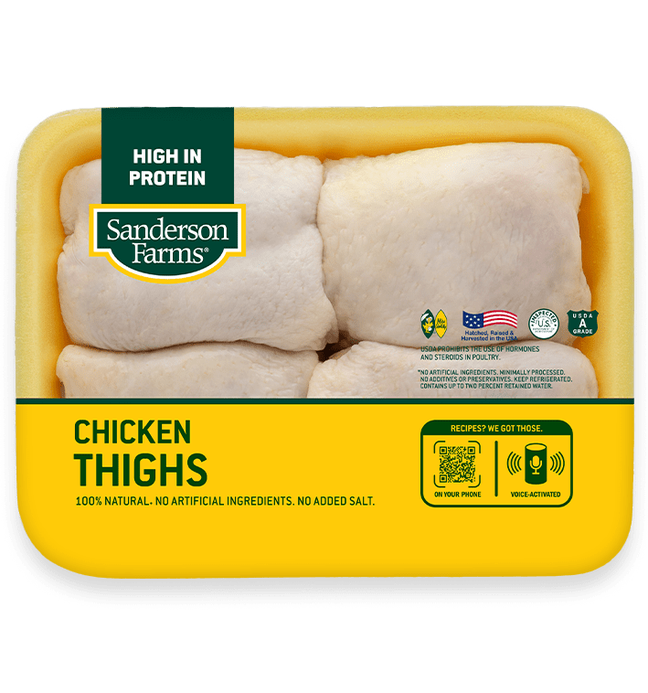 Chicken Thighs (Skin Up)