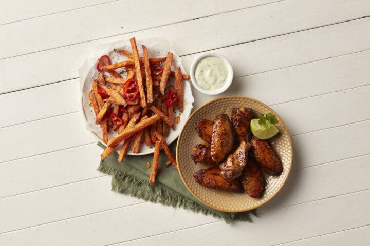 Honey Chipotle Chicken Wings
