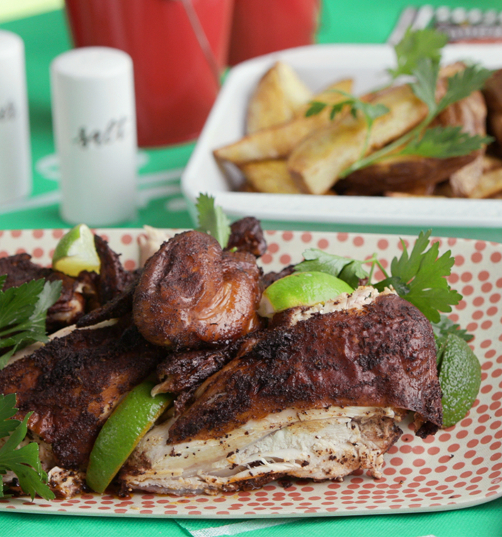 Pollo Spatchcock al Estilo Jerk