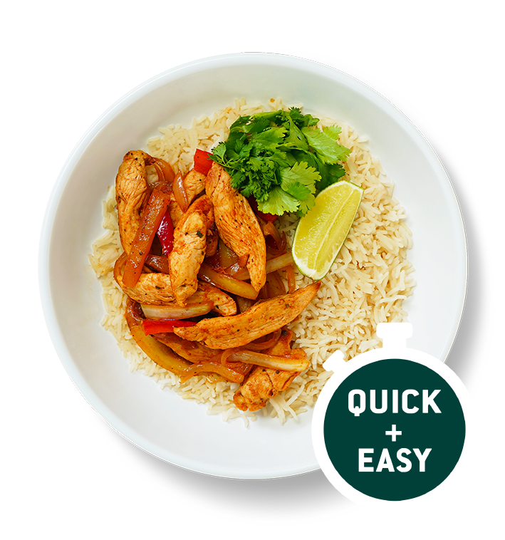 Fajitas de Pollo y Verduras