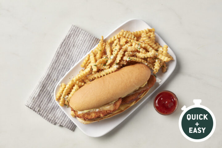 Chicken Cordon Bleu Sandwiches