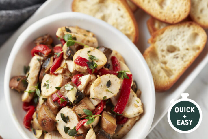 Crostini de Pollo