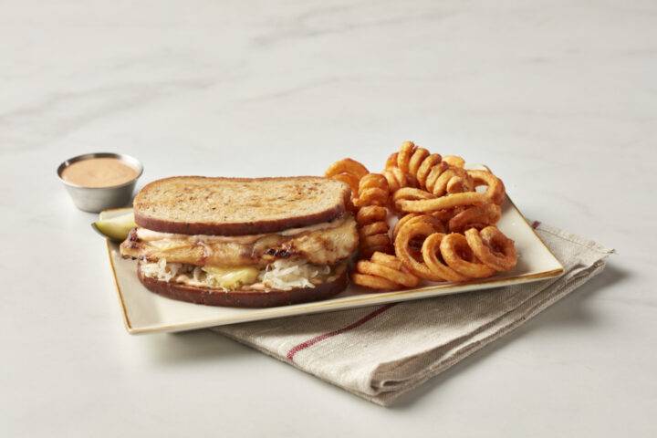 Chicken Reuben Sandwiches