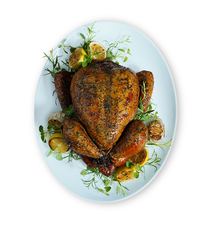 Pollo Asado con Mantequilla Dorada