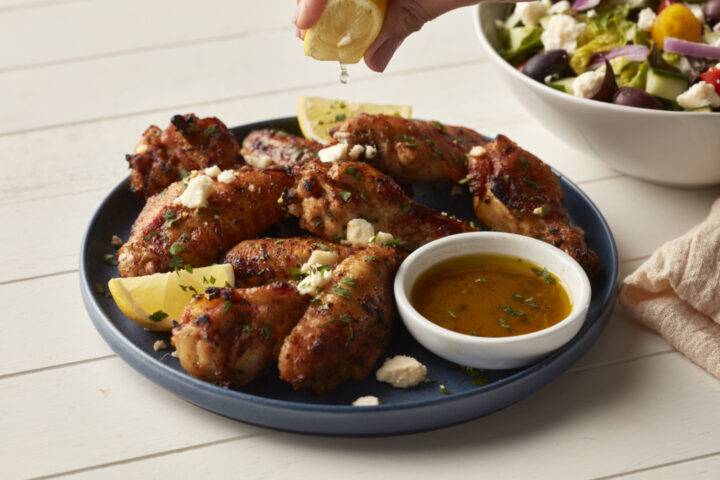 Greek Chicken Wings