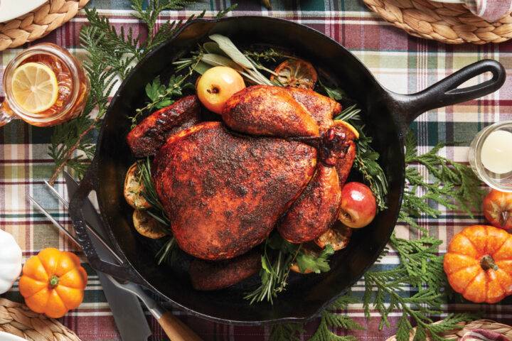 Pollo en salsa de té dulce