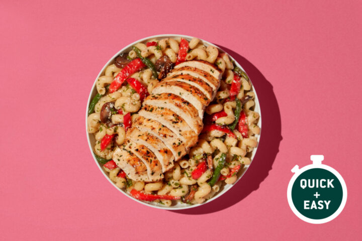 Cavatappi de Pollo Salteado