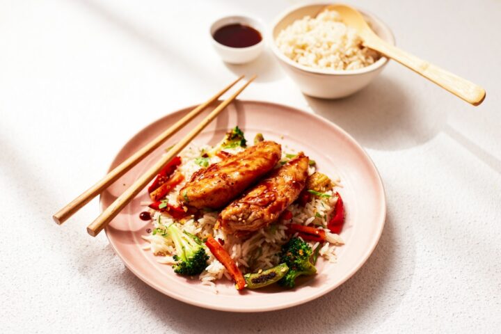 Honey Garlic Chicken Weekday Stir Fry