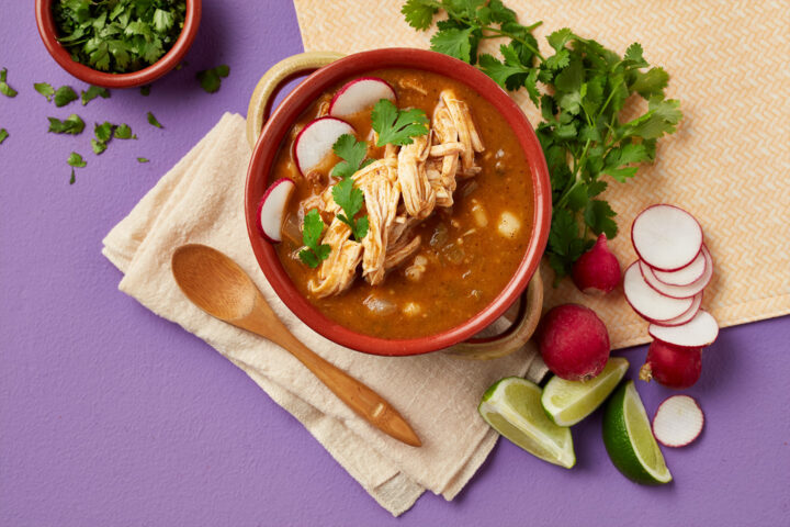 Whole Roasted Chicken Pozole Verde