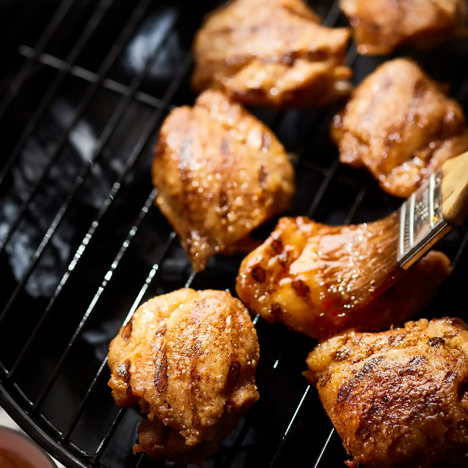 TAILGATE WITH TWO SEPARATE COOLERS—ONE FOR CHICKEN AND ONE FOR BEER